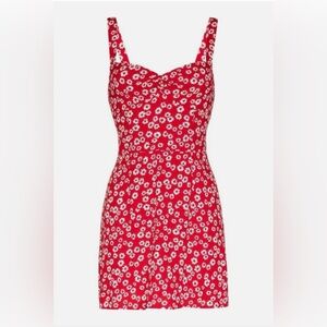 Reformation daisy Floral Dress size 0